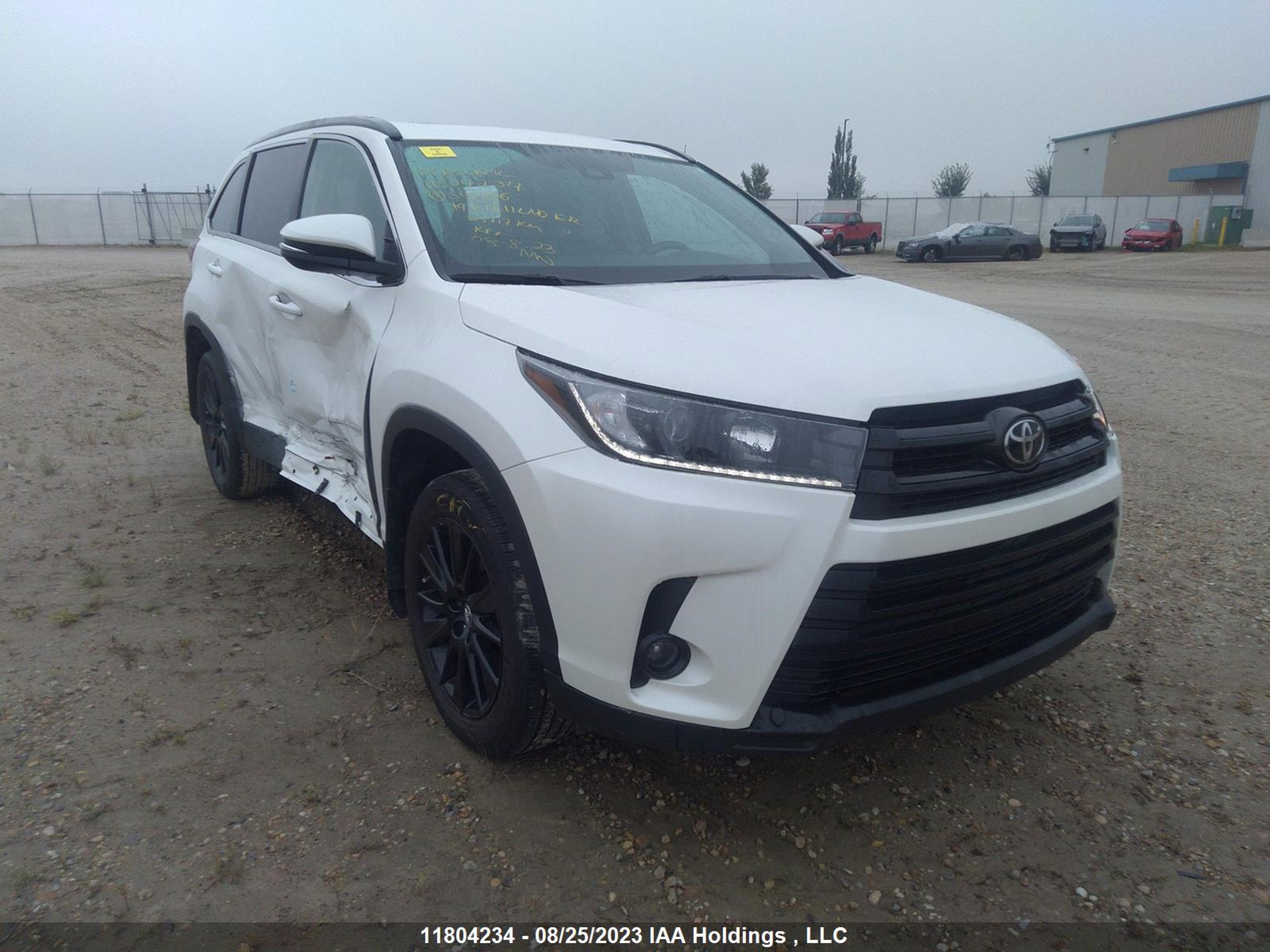 TOYOTA HIGHLANDER 2019 5tdjzrfh1ks597106