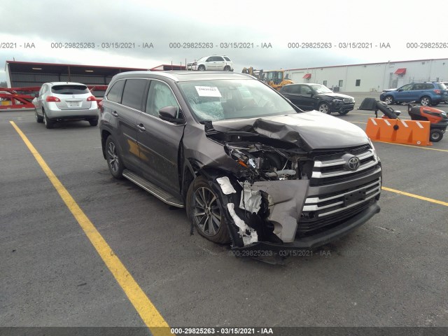 TOYOTA HIGHLANDER 2019 5tdjzrfh1ks618567