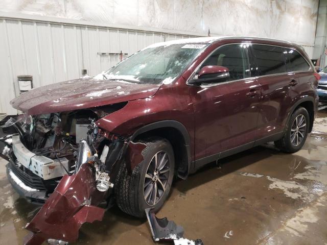 TOYOTA HIGHLANDER 2019 5tdjzrfh1ks701562