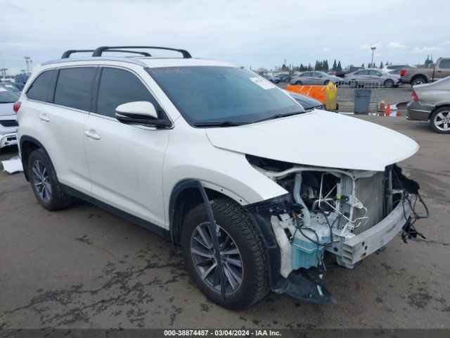 TOYOTA HIGHLANDER 2019 5tdjzrfh1ks708723