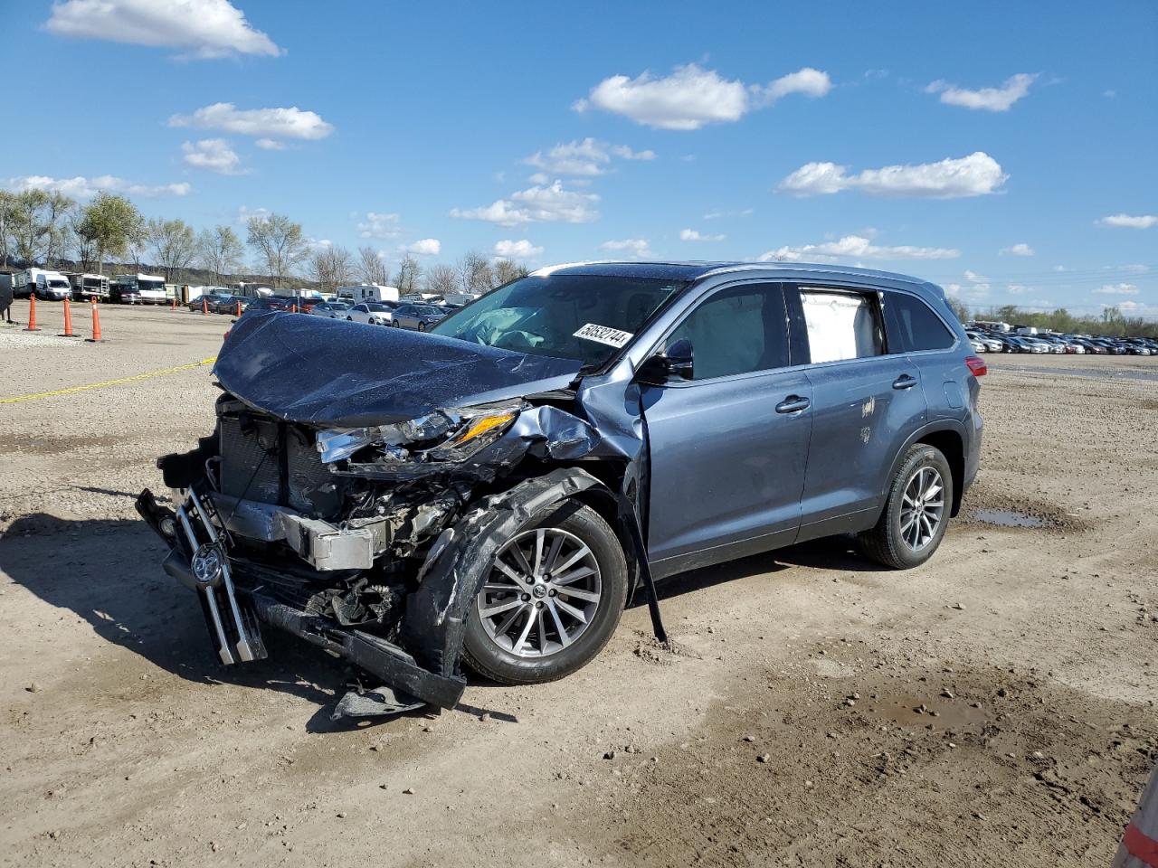 TOYOTA HIGHLANDER 2019 5tdjzrfh1ks723299