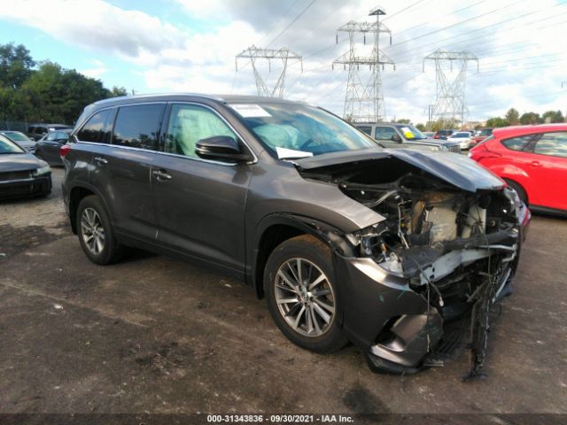 TOYOTA HIGHLANDER 2019 5tdjzrfh1ks931733