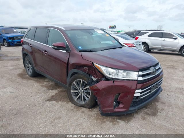 TOYOTA HIGHLANDER 2019 5tdjzrfh1ks993729