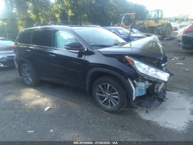 TOYOTA HIGHLANDER 2017 5tdjzrfh2hs374842