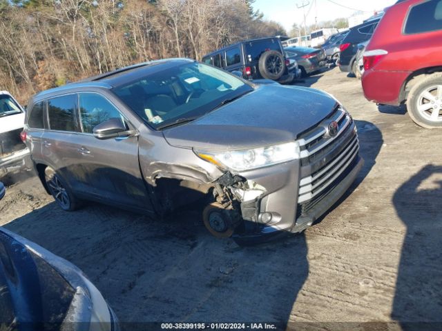 TOYOTA HIGHLANDER 2017 5tdjzrfh2hs408519