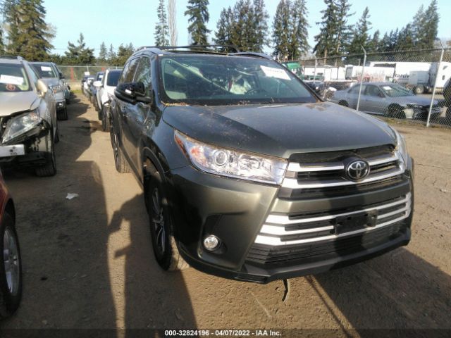 TOYOTA HIGHLANDER 2017 5tdjzrfh2hs431279