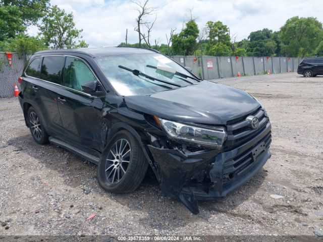 TOYOTA HIGHLANDER 2017 5tdjzrfh2hs438605