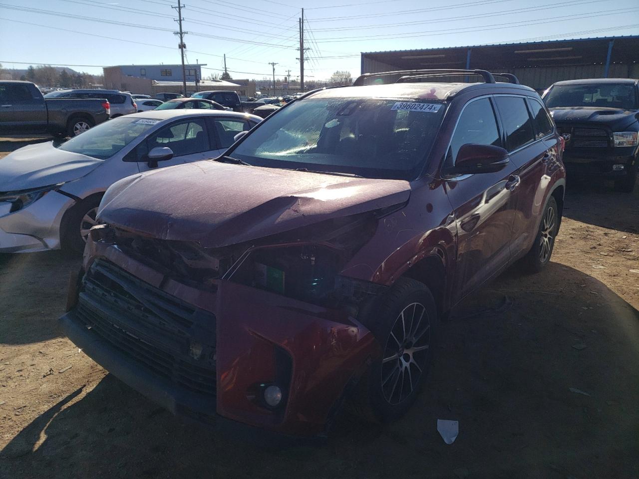 TOYOTA HIGHLANDER 2017 5tdjzrfh2hs442184