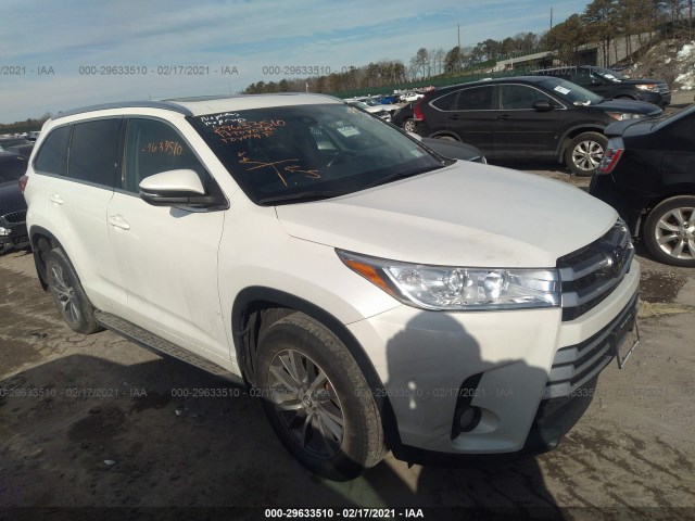 TOYOTA HIGHLANDER 2017 5tdjzrfh2hs454626