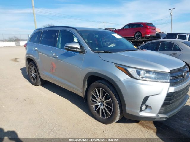 TOYOTA HIGHLANDER 2017 5tdjzrfh2hs478134