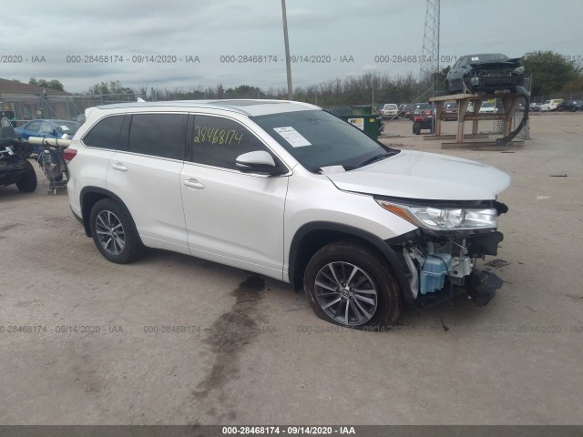 TOYOTA HIGHLANDER 2018 5tdjzrfh2js553534