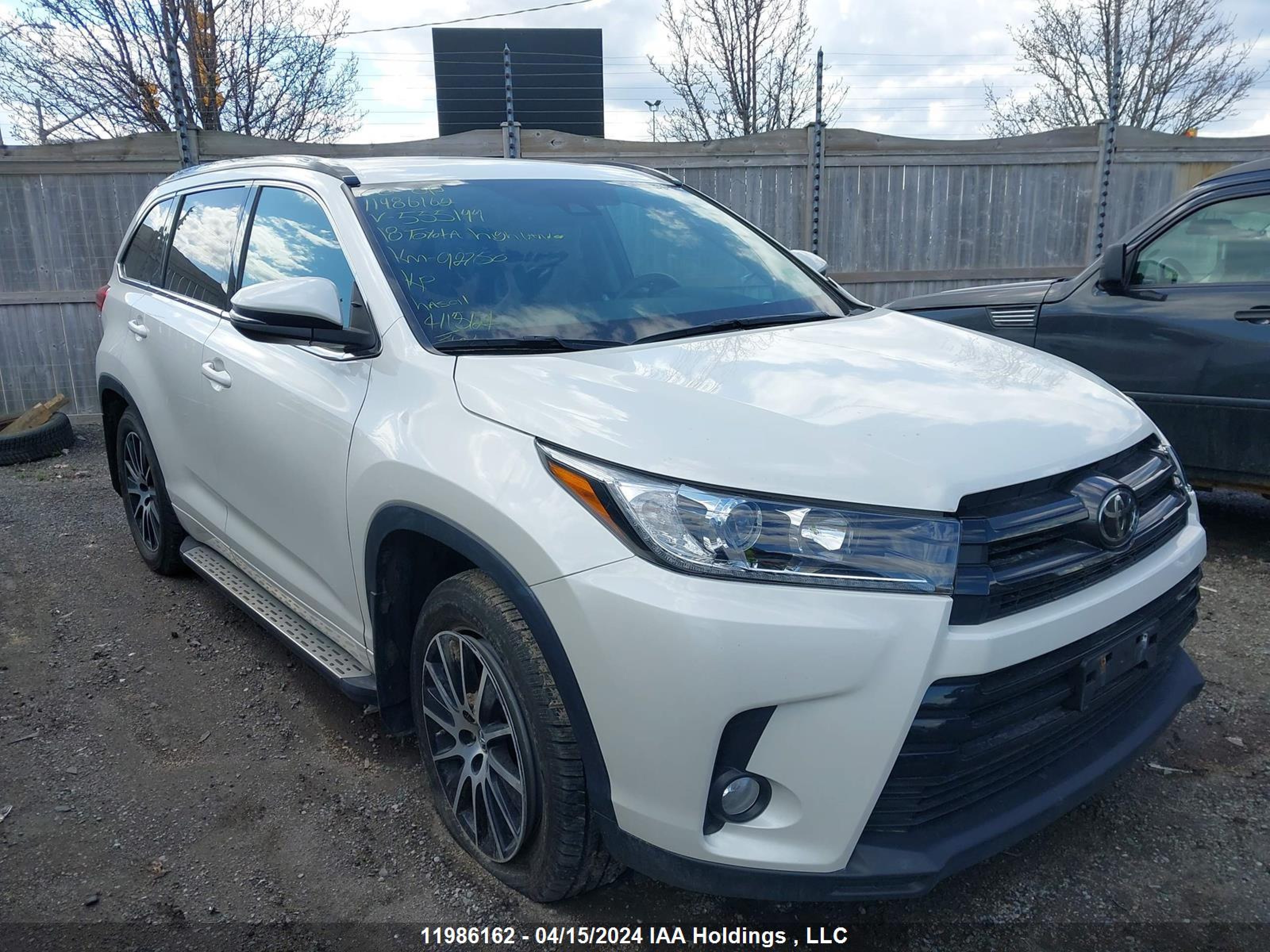 TOYOTA HIGHLANDER 2018 5tdjzrfh2js555199