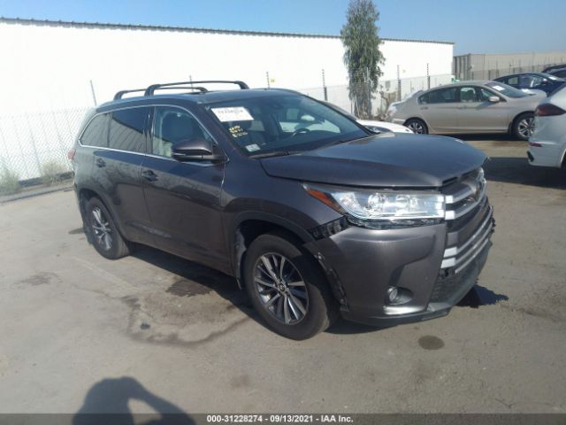 TOYOTA HIGHLANDER 2018 5tdjzrfh2js832658