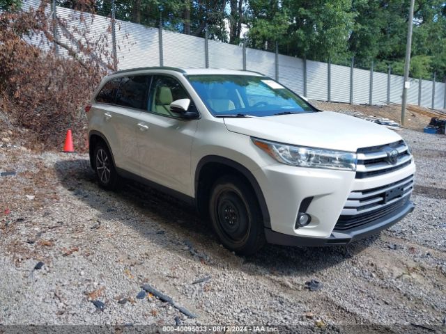 TOYOTA HIGHLANDER 2019 5tdjzrfh2ks568794