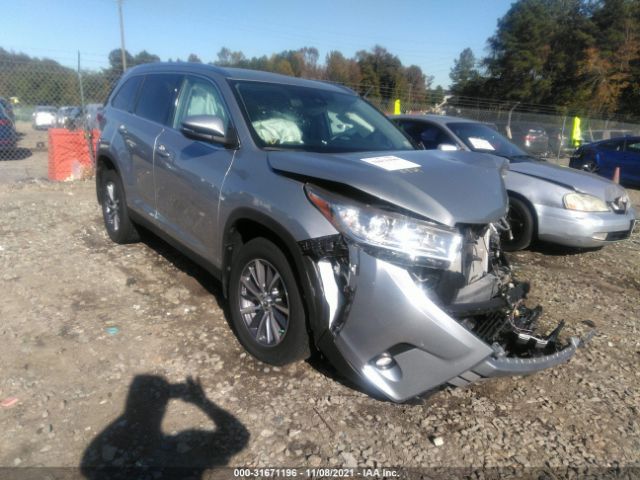 TOYOTA HIGHLANDER 2019 5tdjzrfh2ks596806