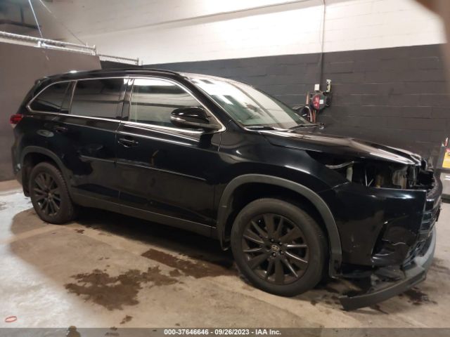 TOYOTA HIGHLANDER 2019 5tdjzrfh2ks627424