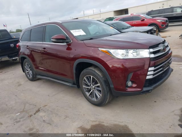 TOYOTA HIGHLANDER 2019 5tdjzrfh2ks719410