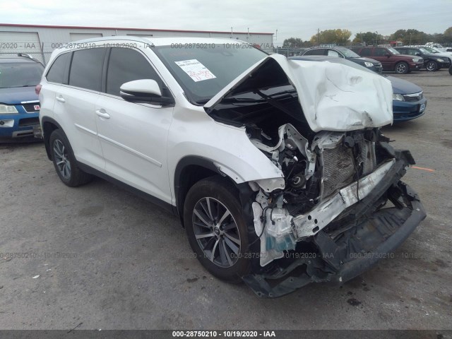 TOYOTA HIGHLANDER 2019 5tdjzrfh2ks918473