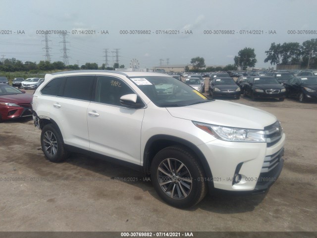 TOYOTA HIGHLANDER 2019 5tdjzrfh2ks932972