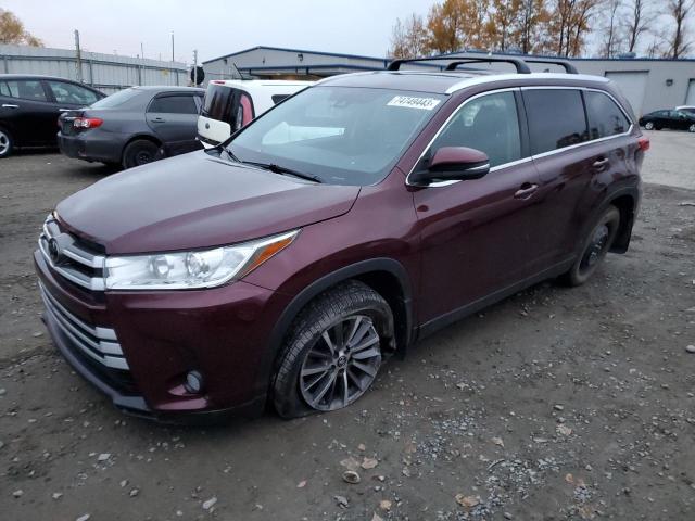 TOYOTA HIGHLANDER 2019 5tdjzrfh2ks985414