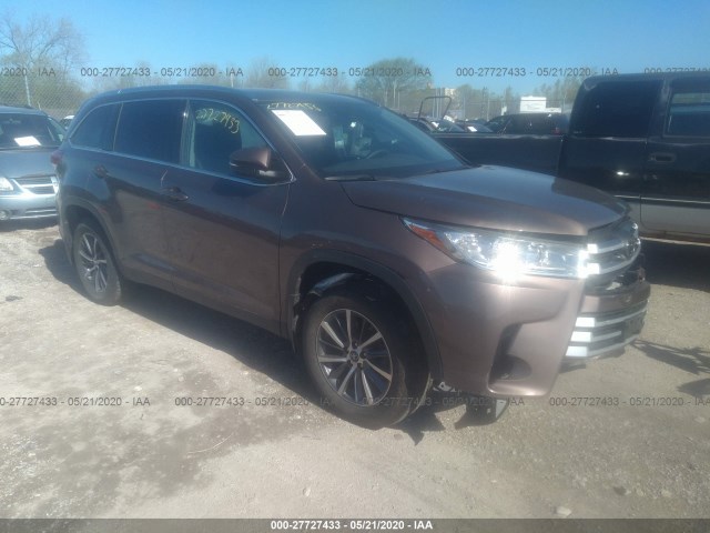 TOYOTA HIGHLANDER 2019 5tdjzrfh2ks987406