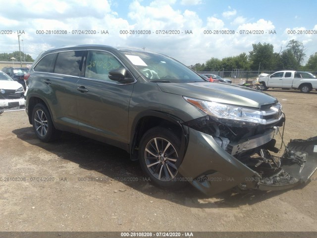 TOYOTA HIGHLANDER 2019 5tdjzrfh2ks990483