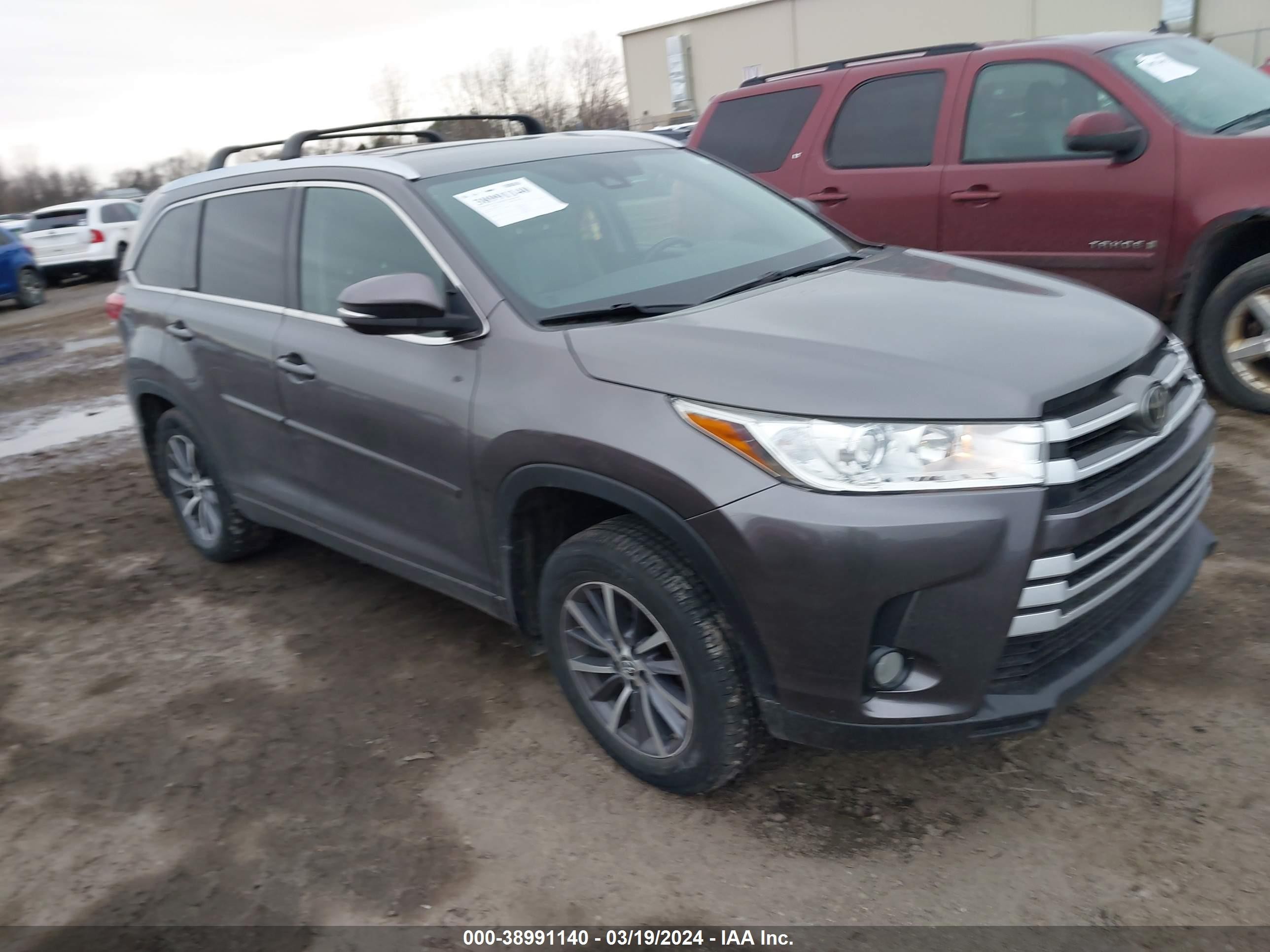 TOYOTA HIGHLANDER 2017 5tdjzrfh3hs376759