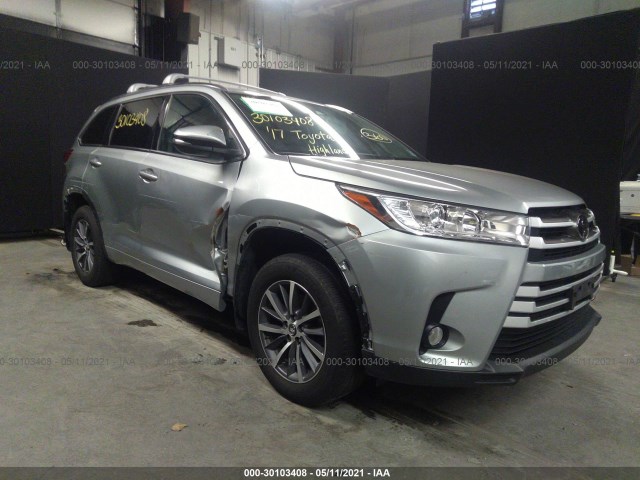 TOYOTA HIGHLANDER 2017 5tdjzrfh3hs403054