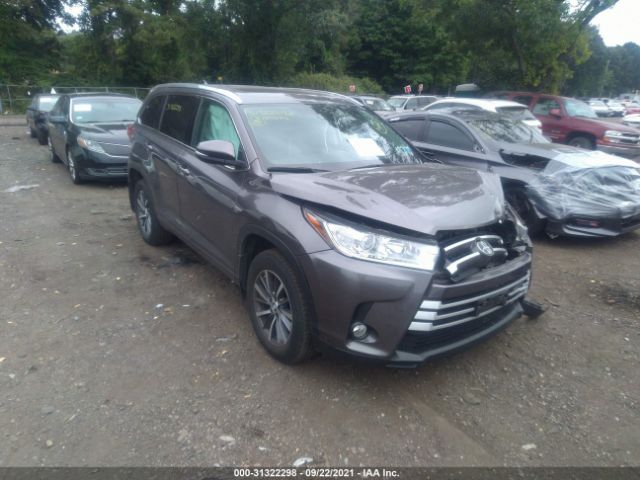 TOYOTA HIGHLANDER 2018 5tdjzrfh3js551646