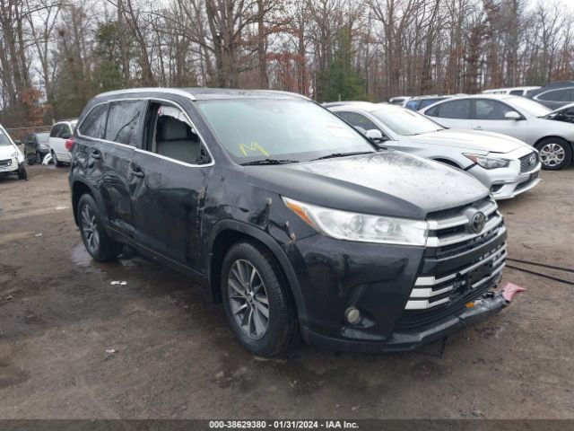 TOYOTA HIGHLANDER 2018 5tdjzrfh3js885448