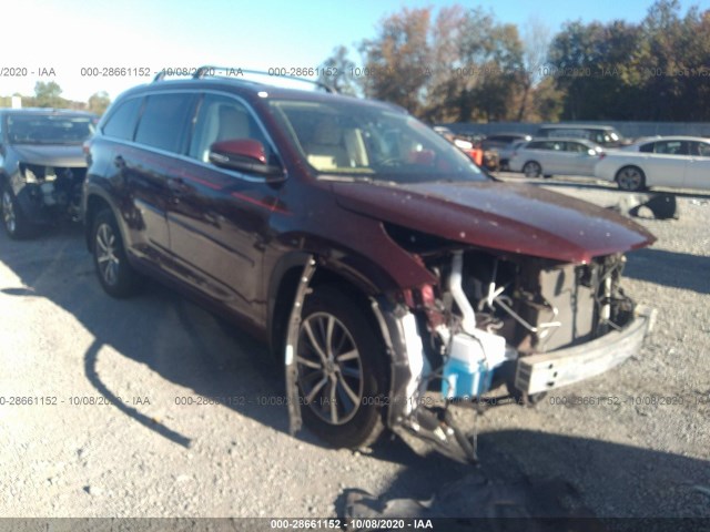 TOYOTA HIGHLANDER 2018 5tdjzrfh3js912468