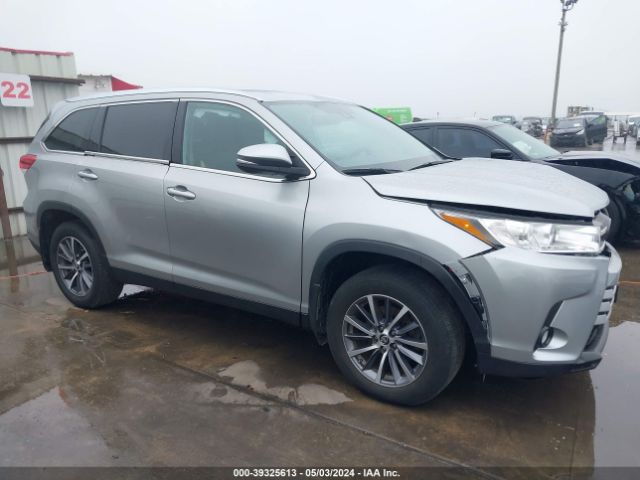 TOYOTA HIGHLANDER 2019 5tdjzrfh3ks572482