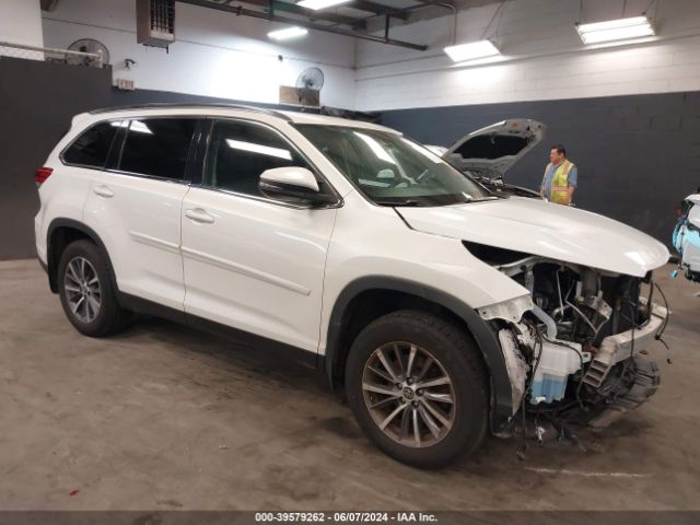 TOYOTA HIGHLANDER 2019 5tdjzrfh3ks574359