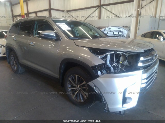 TOYOTA HIGHLANDER 2019 5tdjzrfh3ks595129