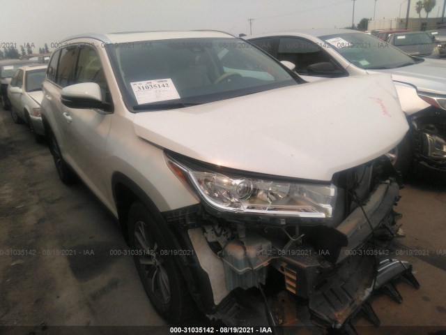 TOYOTA HIGHLANDER 2019 5tdjzrfh3ks597186