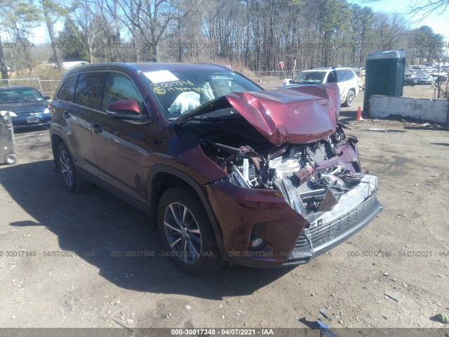 TOYOTA HIGHLANDER 2019 5tdjzrfh3ks715480