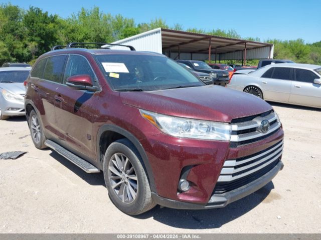 TOYOTA HIGHLANDER 2019 5tdjzrfh3ks943107