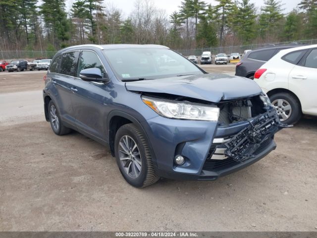 TOYOTA HIGHLANDER 2019 5tdjzrfh3ks958447