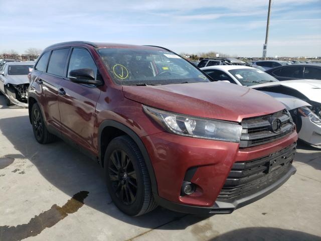 TOYOTA HIGHLANDER 2019 5tdjzrfh3ks960781