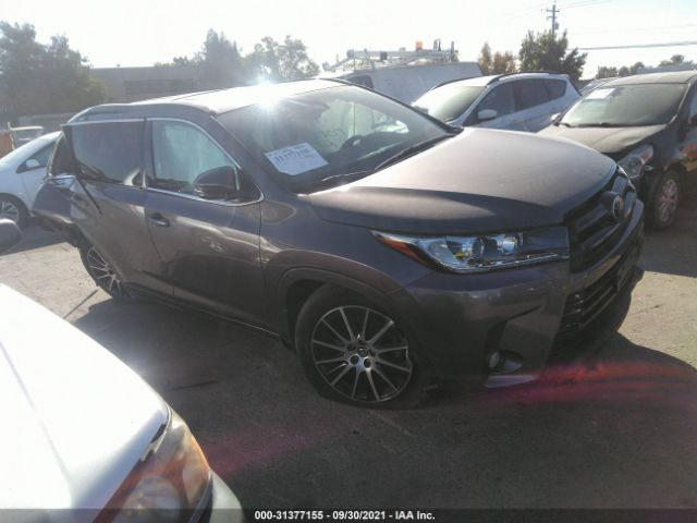 TOYOTA HIGHLANDER 2017 5tdjzrfh4hs380707