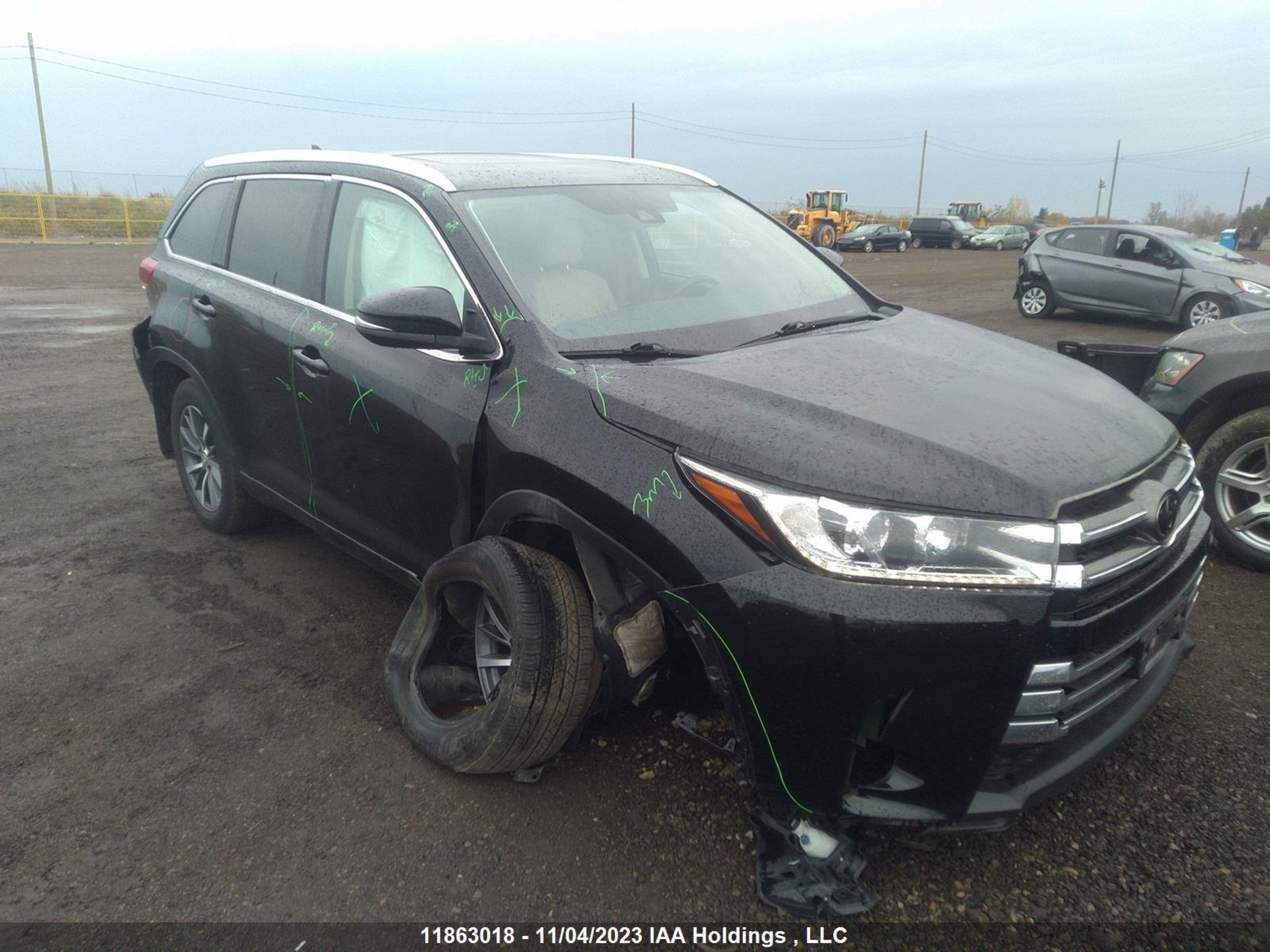 TOYOTA HIGHLANDER 2017 5tdjzrfh4hs435589