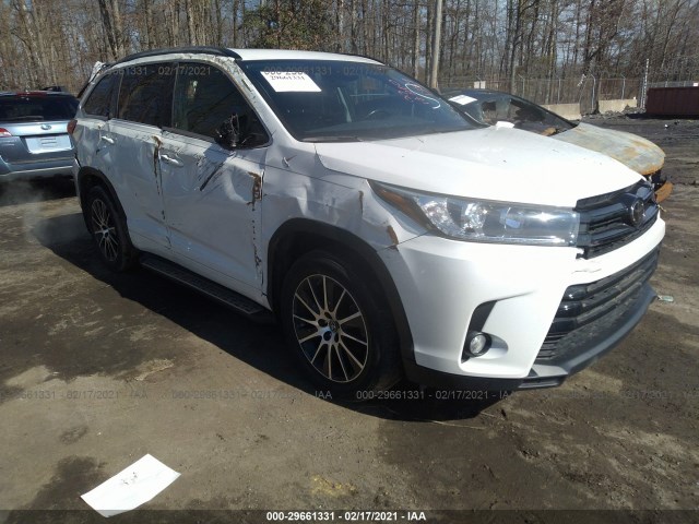 TOYOTA HIGHLANDER 2018 5tdjzrfh4js491389