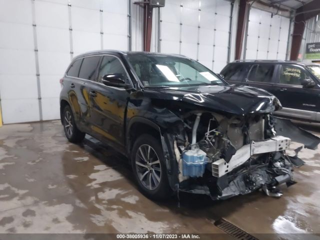 TOYOTA HIGHLANDER 2018 5tdjzrfh4js532412