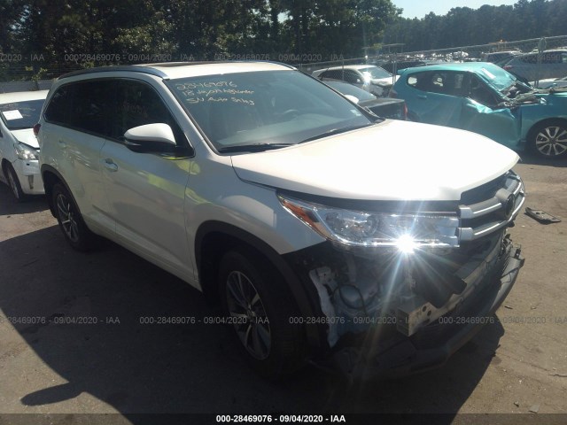 TOYOTA HIGHLANDER 2018 5tdjzrfh4js534385