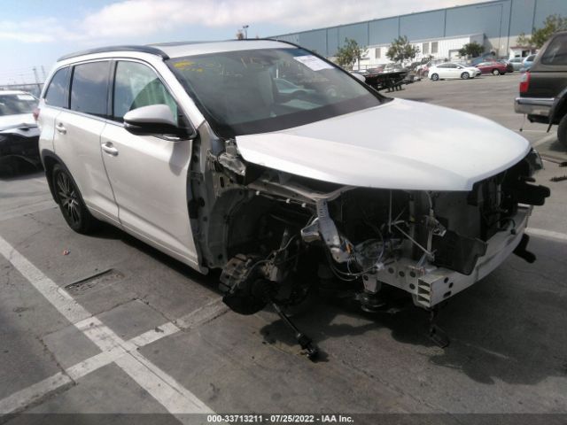 TOYOTA HIGHLANDER 2018 5tdjzrfh4js549744