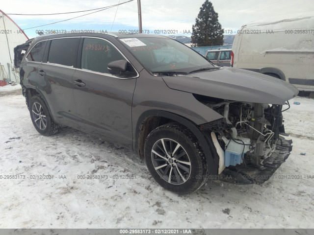 TOYOTA HIGHLANDER 2018 5tdjzrfh4js874832