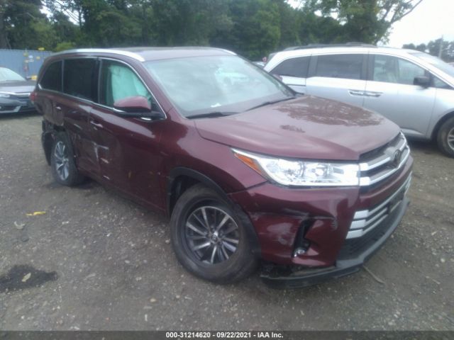 TOYOTA HIGHLANDER 2018 5tdjzrfh4js877049