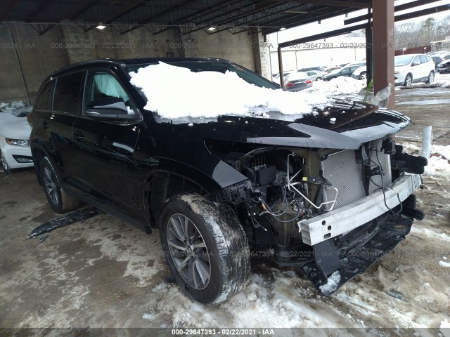 TOYOTA HIGHLANDER 2019 5tdjzrfh4ks590795