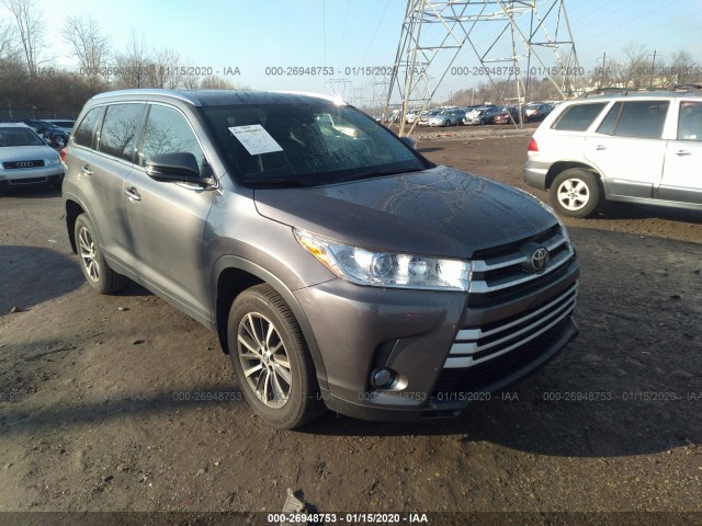 TOYOTA HIGHLANDER 2019 5tdjzrfh4ks609717