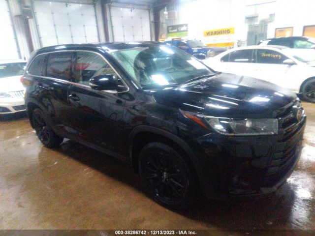 TOYOTA HIGHLANDER 2019 5tdjzrfh4ks624587